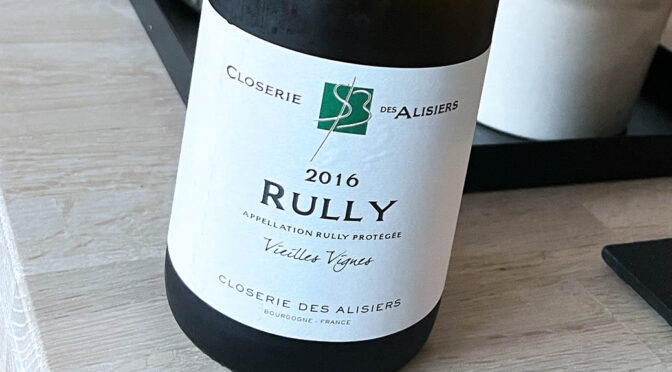 2016 Closerie des Alisiers, Rully Blanc Vieilles Vignes, Bourgogne, Frankrig