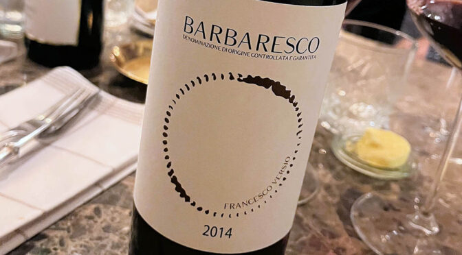 2014 Francesco Versio, Barbaresco, Piemonte, Italien