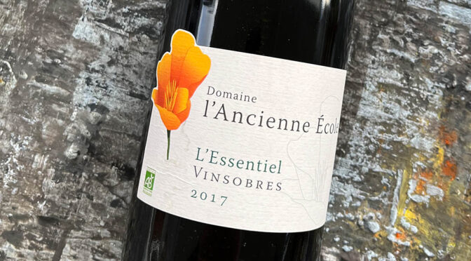 2017 Domaine l’Ancienne École, l’Essentiel Vinsobres, Rhône, Frankrig