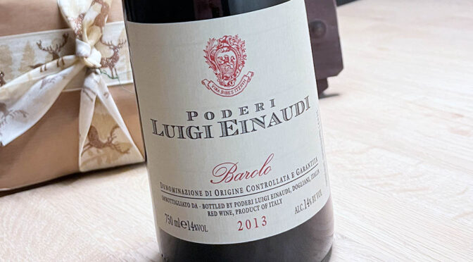 2013 Poderi Luigi Einaudi, Barolo, Piemonte, Italien