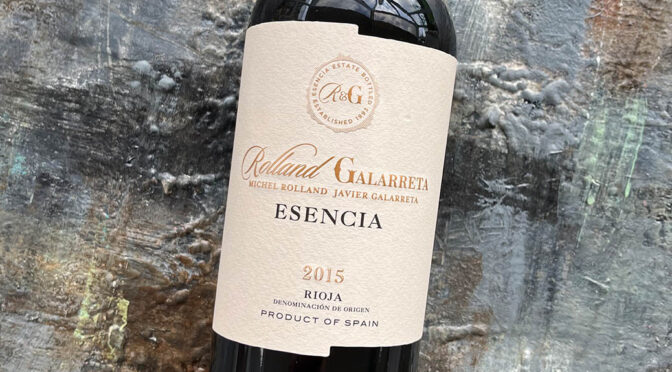 2015 Rolland & Galarreta, Esencia Tempranillo, Rioja, Spanien