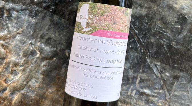 2019 Paumanok Vineyards, Cabernet Franc, New York State, USA