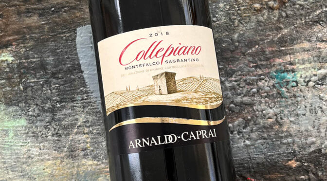 2018 Arnaldo Caprai, Montefalco Sagrantino Collepiano, Umbrien, Italien