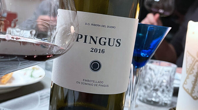 2016 Dominio de Pingus, Pingus, Ribera del Duero, Spanien