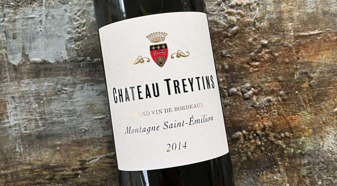 2014 Château Treytins, Montagne Saint-Emilion, Bordeaux, Frankrig