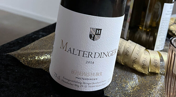 2014 Weingut Bernhard Huber, Malterdinger Spätburgunder, Baden, Tyskland