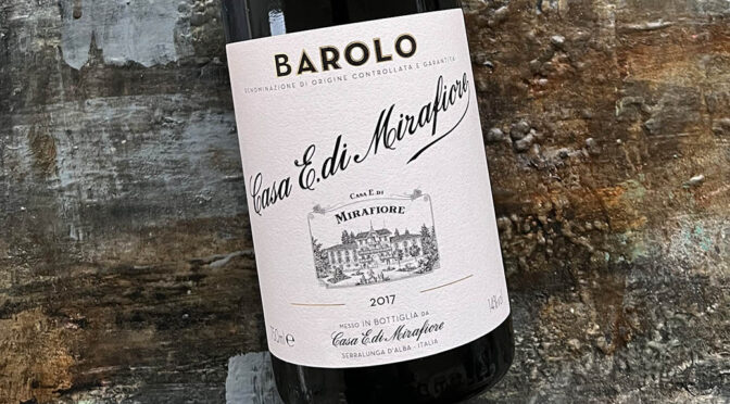 2017 Casa E. di Mirafiore, Barolo, Piemonte, Italien