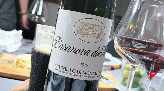 2017 Casanova di Neri, Brunello di Montalcino, Toscana, Italien