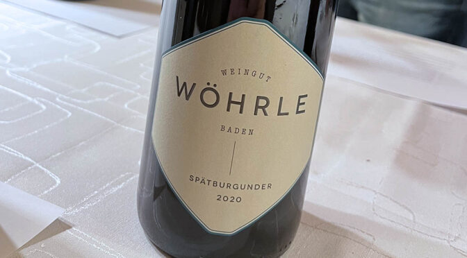 2020 Weingut Wöhrle, Spätburgunder, Baden, Tyskland
