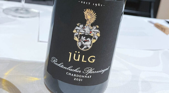 2021 Weingut Jülg, Rechtenbacher Pfarrwingert Chardonnay 1G, Pfalz, Tyskland