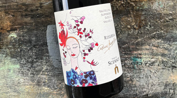 2018 Tenuta Scerscé, Cristina Scarpellini Valgella Riserva Valtellina Superiore, Lombardiet, Italien