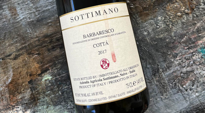 2017 Sottimano, Barberesco Cottá, Piemonte, Italien