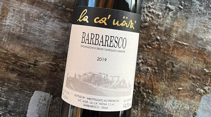 2019 La Ca’ Növa, Barbaresco, Piemonte, Italien