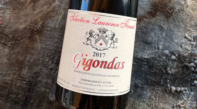 2017 Sélection Laurence Féraud, Gigondas, Rhône, Frankrig