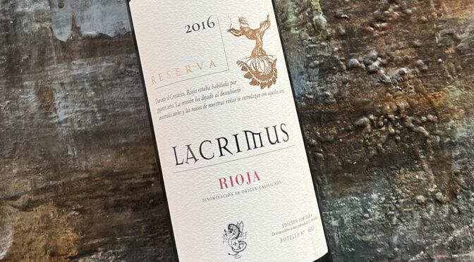 2016 Bodegas Rodríguez y Sanzo, Lacrimus Reserva, Rioja, Spanien