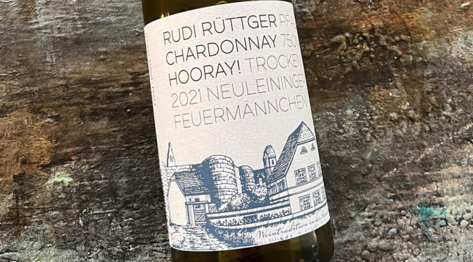 2021 Weingut Rudi Rüttger, Neuleininger Feuermännchen Chardonnay, Pfalz, Tyskland