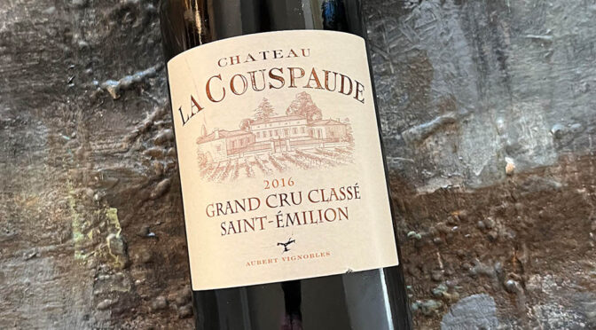 2016 Château la Couspaude, Saint-Émilion Grand Cru Classé, Bordeaux, Frankrig