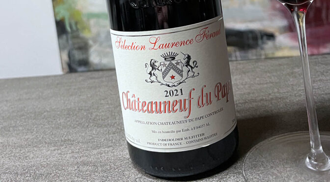 2021 Sélection Laurence Féraud, Châteauneuf-du-Pape, Rhône, Frankrig