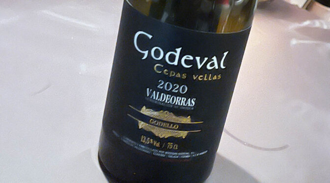 2020 Bodegas Godeval, Godello Cepas Vellas, Galicien, Spanien