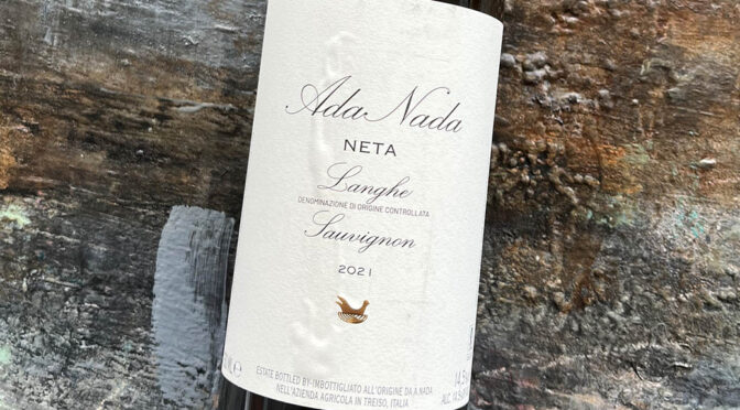 2021 Ada Nada, Langhe Sauvignon Neta, Piemonte, Italien