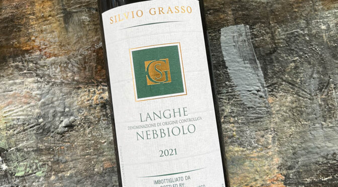 2021 Silvio Grasso, Langhe Nebbiolo, Piemonte, Italien
