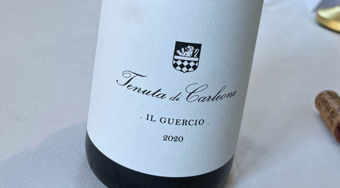 2020 Tenuta di Carleone, Il Guercio, Toscana, Italien