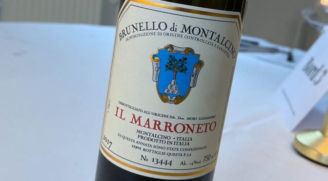 2017 Il Marroneto, Brunello di Montalcino Il Marroneto, Toscana, Italien