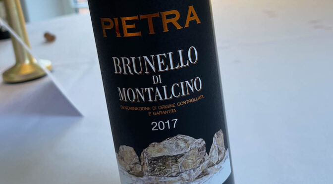 2017 Pietra, Brunello di Montalcino, Toscana, Italien