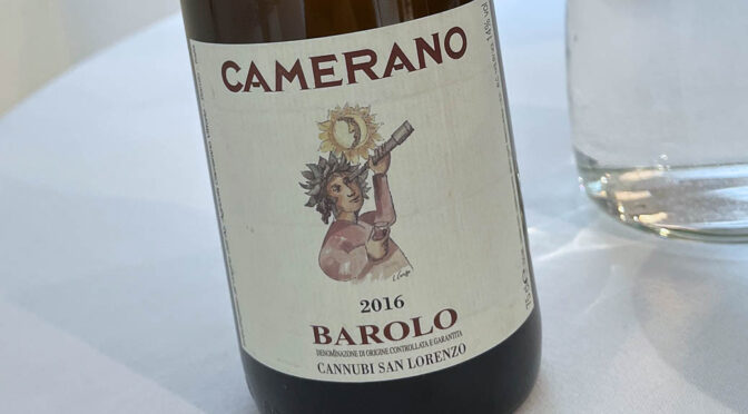 2016 Camerano, Barolo Cannubi San Lorenzo, Piemonte, Italien