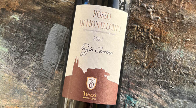 2021 Tiezzi, Rosso di Montalcino Poggio Cerrino, Toscana, Italien