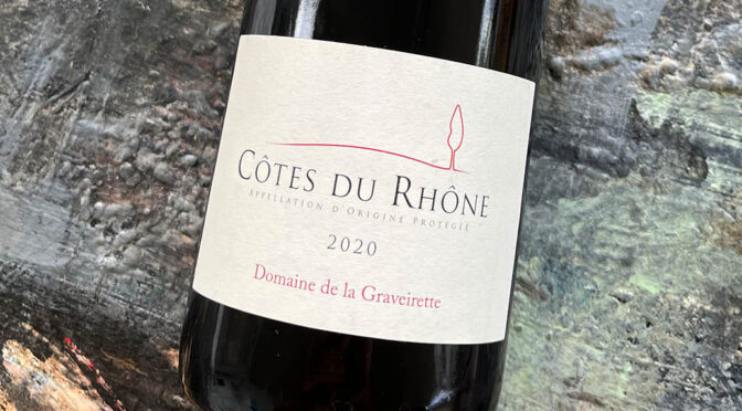 2018 Domaine de la Graveirette, Côtes du Rhône, Rhône, Frankrig