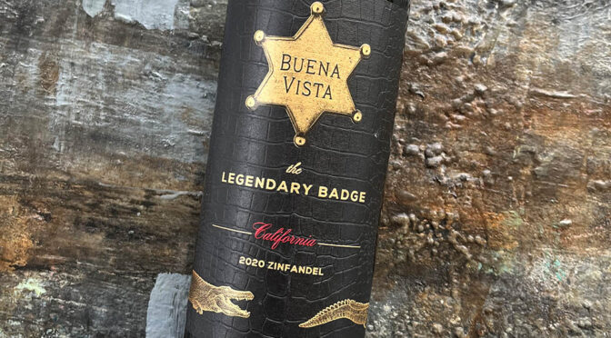 2020 Buena Vista Winery, Legendary Badge Zinfandel, Californien, USA
