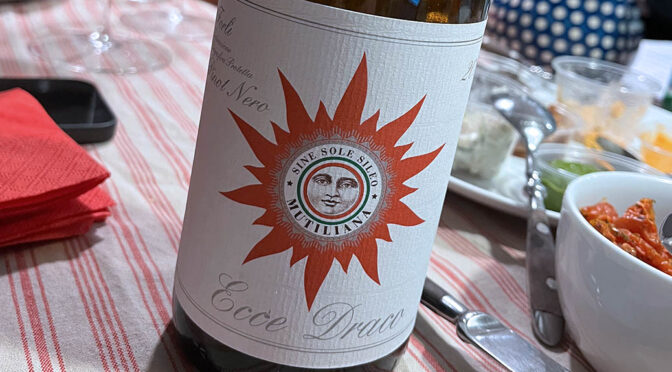 2016 Mutiliana, Ecce Draco Pinot Nero Forlì, Emilia Romagna, Italien