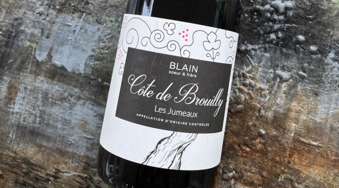 2019 Domaine Marc-Antonin Blain, Côte de Brouilly Les Jumeaux, Bourgogne, Frankrig