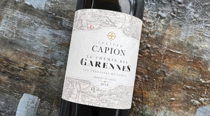 2018 Château Capion, Le Chemin des Garennes Rouge, Languedoc, Frankrig