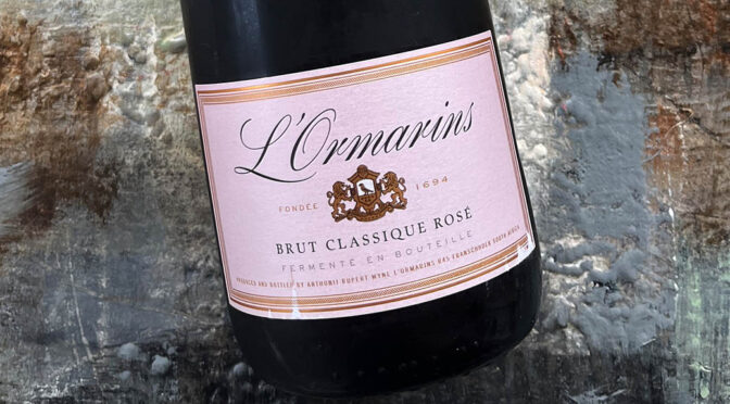 N.V. Anthonij Rupert Wine, L’Ormarins Brut Classique Rosé, Western Cape, Sydafrika