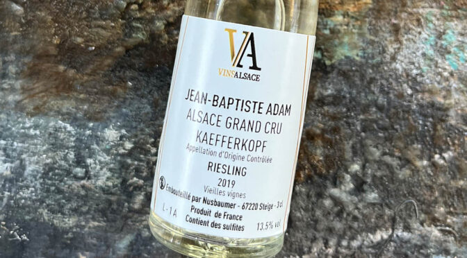 2019 Jean-Baptiste Adam, Riesling Grand Cru Kaefferkopf Vieilles Vignes, Alsace, Frankrig