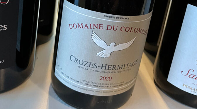 2020 Domaine du Colombier, Crozes-Hermitage Rouge, Rhône, Frankrig