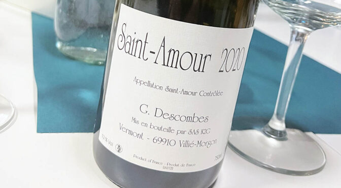 2020 Domaine Georges Descombes, Saint-Amour Vieilles Vignes, Bourgogne, Frankrig