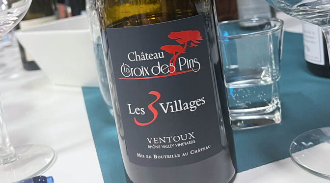 2020 Château la Croix des Pins, Les 3 Villages Ventoux, Rhône, Frankrig