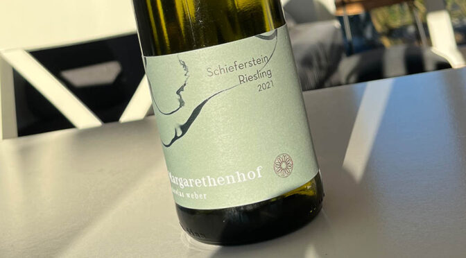 2021 Margarethenhof Weingut Weber, Ayler Riesling Schieferstein Feinherb, Mosel, Tyskland