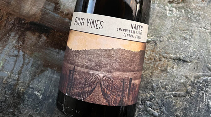 2021 Purple Wine Company, Four Vines Naked Chardonnay, Californien, USA