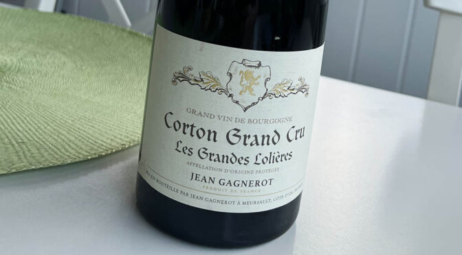 2016 Jean Gagnerot, Corton Grand Cru Les Grandes Lolières, Bourgogne, Frankrig