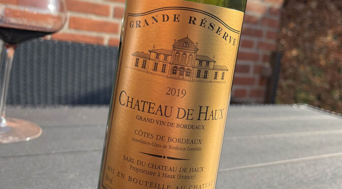 2019 Château de Haux, Grande Réserve, Bordeaux, Frankrig