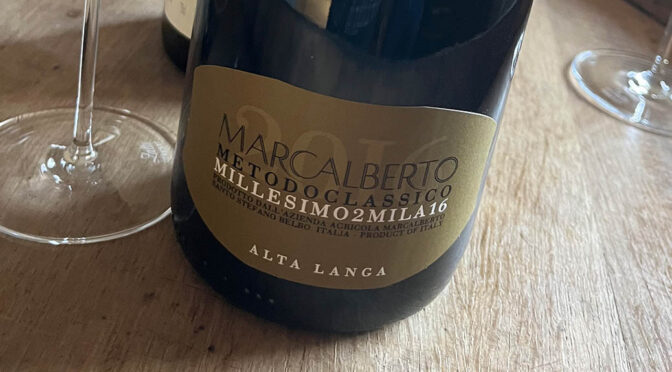 2016 Marcalberto, Millesimato Metodo Classico, Piemonte, Italien