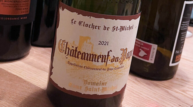 2021 Domaine Tour Saint Michel, Le Clocher St-Michel Châteauneuf-du-Pape, Rhône, Frankrig