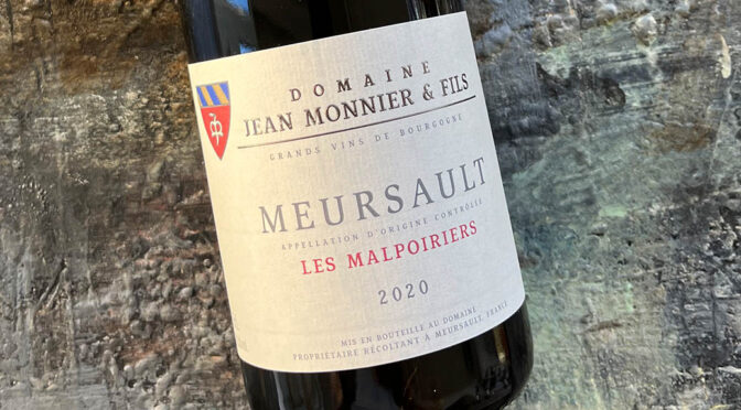 2020 Jean Monnier & Fils, Meursault Les Malpoiriers, Bourgogne, Frankrig