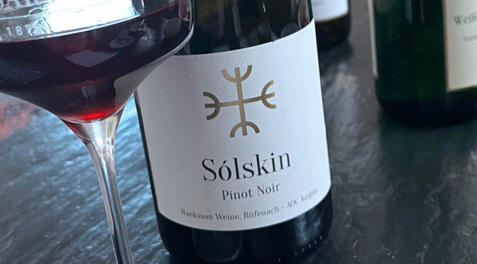 2018 Hauksson Weine, Sólskin Pinot Noir, Aargau, Schweiz