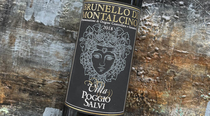 2018 Villa Poggio Salvi, Brunello di Montalcino, Toscana, Italien