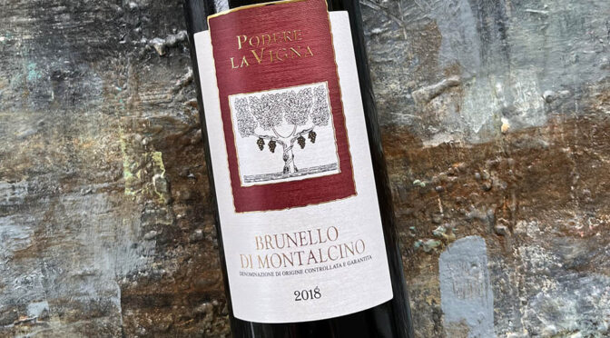 2018 Podere La Vigna, Brunello di Montalcino, Toscana, Italien